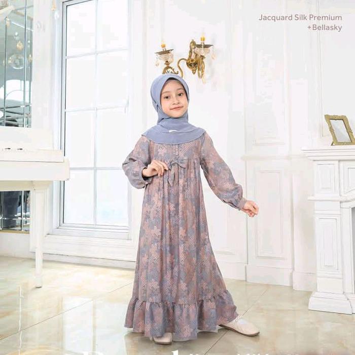 gamis anak kagumi 180 blue captain