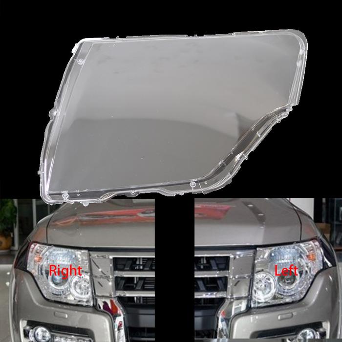 For MITSUBISHI Pajero V93 V97 V87 Headlamps Shell Transparent