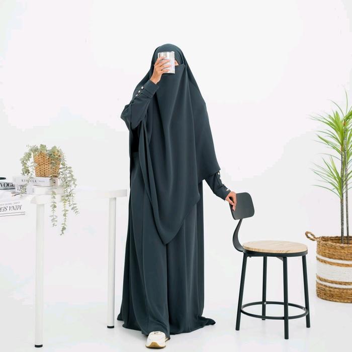 Gamis Muslimah Mina By Zauhara