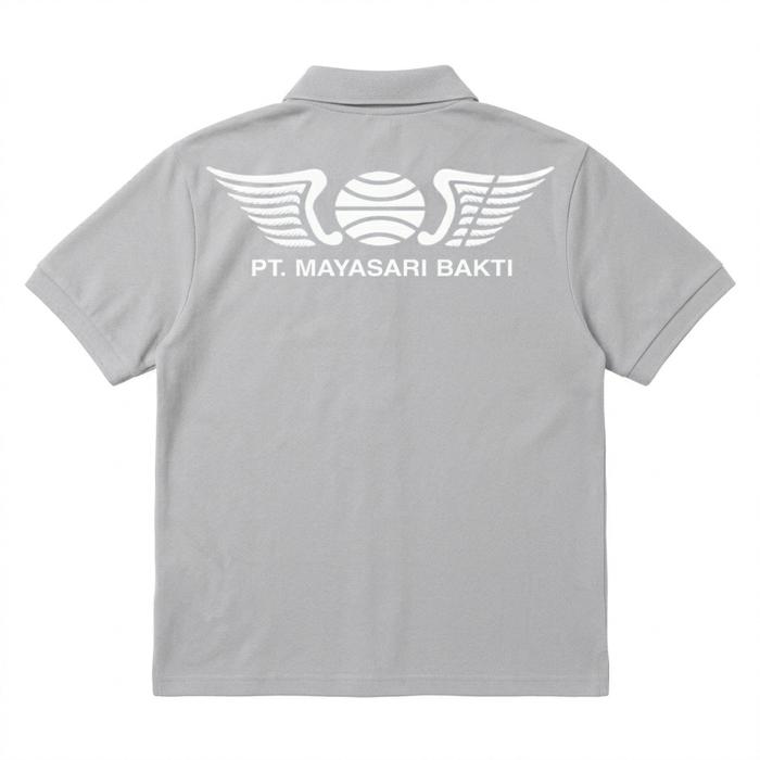 CREW BUS MAYASARI BAKTI - Free Name Tag - Polo shirt Merchandise 24s CVC Cotton Fleece Premium