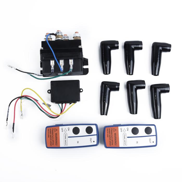 12V 500A Contactor Winch Control Solenoid Relay Twin
