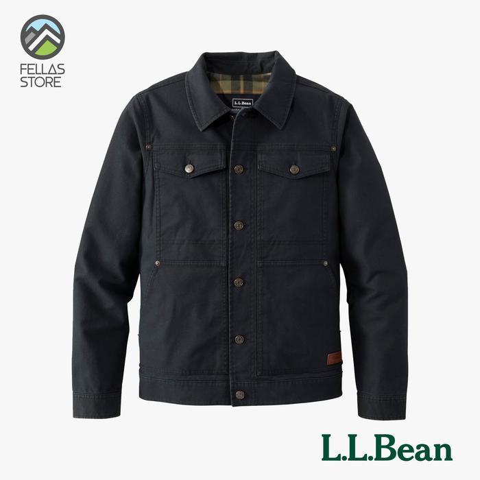 ADA LL Bean - Men's BeanFlex Utility Trucker Jacket Black