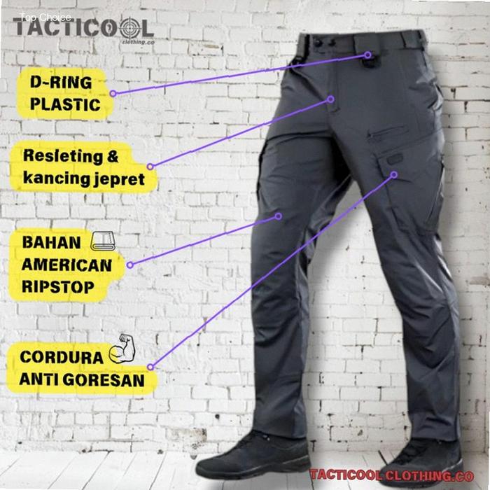 Celana Cargo Tactical Panjang Pria Cartenz M TAC Cargo 100% ORIGINAL Premium Outdoor Activities | Ke