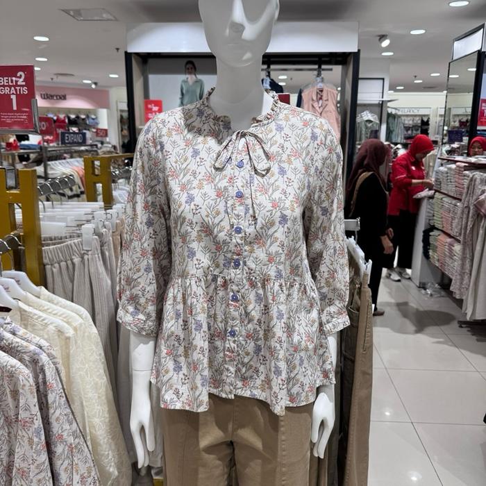 TRISET LADIES - NEW Kemeja Blouse Wanita (S-XL)
