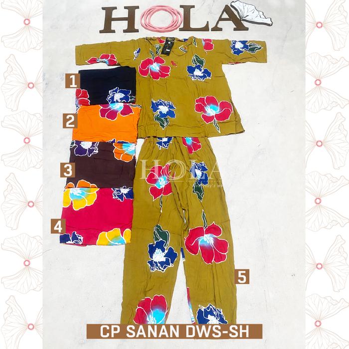 HOLA_FASH | B- SETELAN CP DEWASA SANAN, BATIK SANAN
