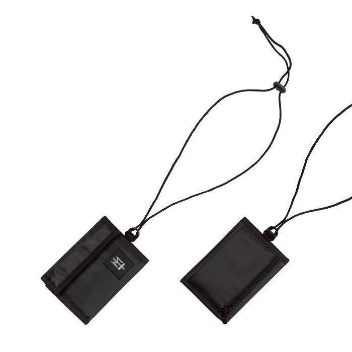 SAYES MATERNAL DISASTER DOMPET KANVAS 3 FOLD WALLET BLACK SECOND