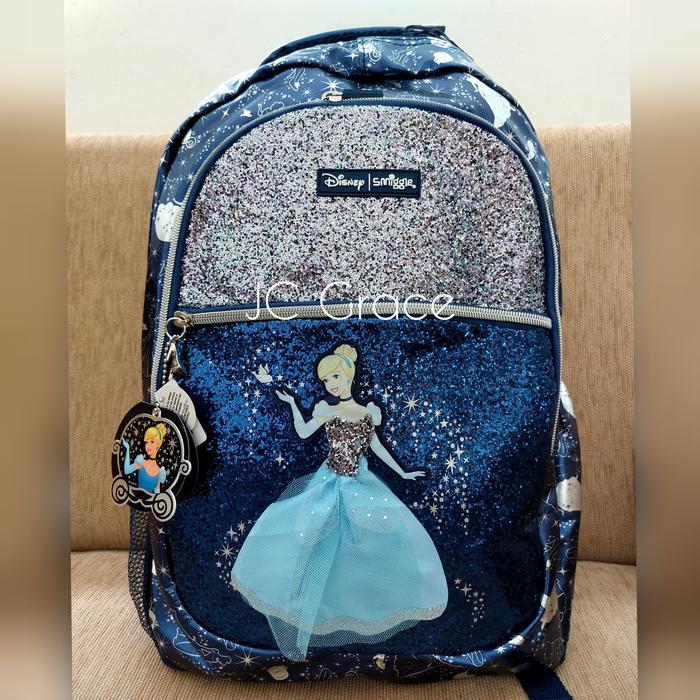 CUCI GUDANG Smiggle Disney Princess Classic Backpack Tas Smiggle Disney Cinderela