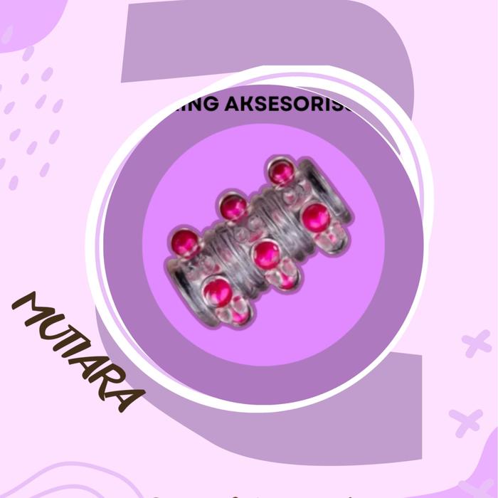 Cincin Pria Ring Silicon Aksesoris Pria Premium