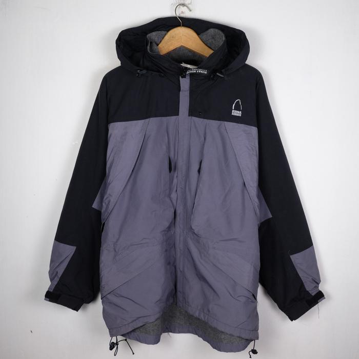 JAKET SIERRA DESIGN OUTDOOR DOWN PUFFER WINTER PARKA JK254 SIZE L FIT XL