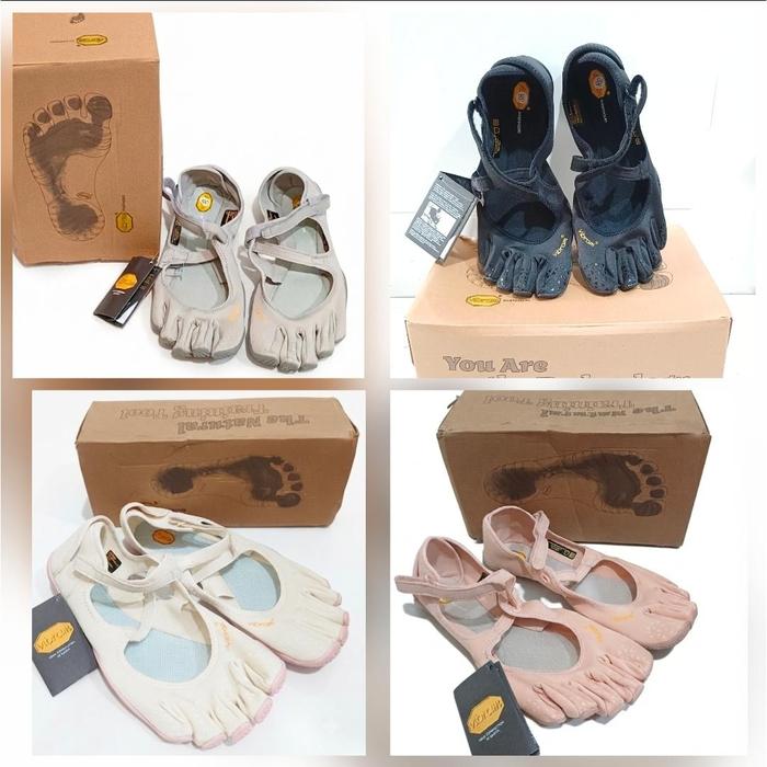 Ready Vibram FiveFingers Barefoot Training Shoes //Sepatu Pilates Yoga//Sepatu Olahraga Vibram FiveF