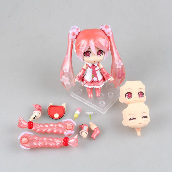 Anime Hatsune Miku Action Figure 500 Sakura Hatsune Figure Model