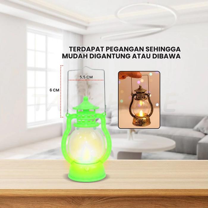 Lampu Lentera Lilin Ramadhan Lampu Tidur Dekorasi Minimalis/Lampu Tidur Lentera Lilin Halloween Nata