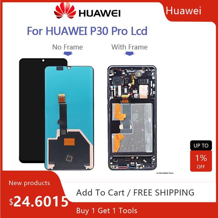 Original lcd Display For Huawei P30 PRO LCD P30Pro LCD Display