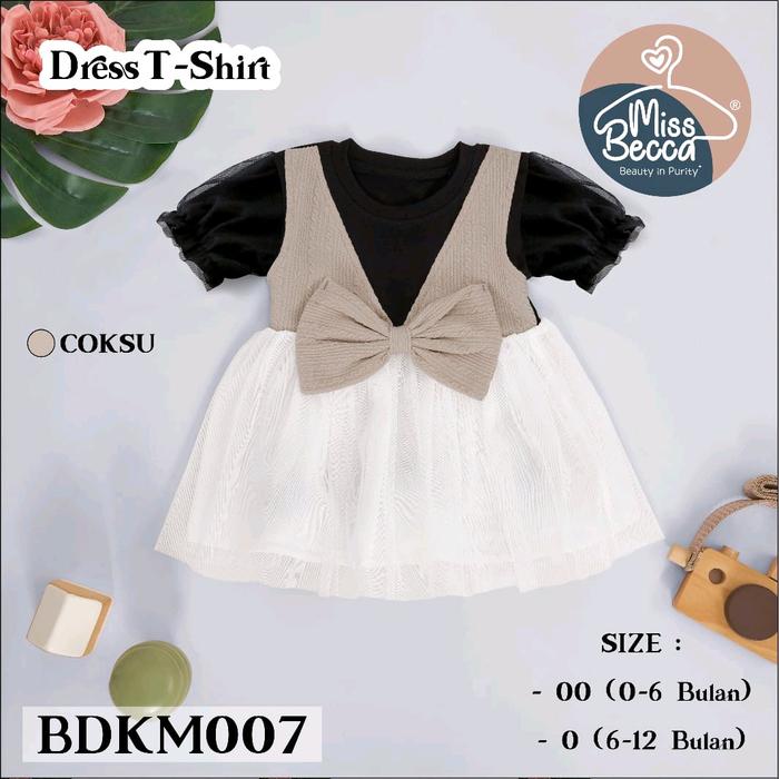 Dress T-Shirt Miss Becca BDKM007