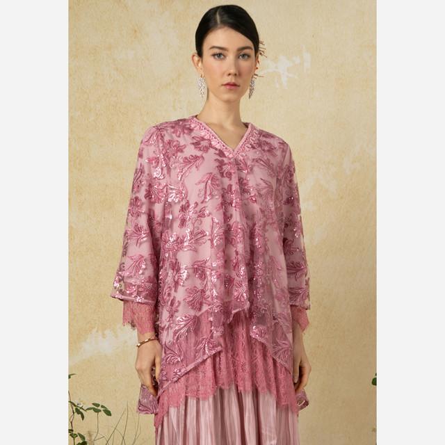 Zalia Adiratna Sequin Top Wanita [ZL0225EAP4009A]