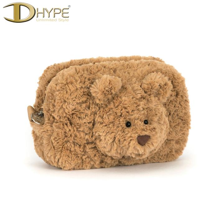 JELLYCAT BARTHOLOMEW BEAR POUCH 100% ORIGINAL