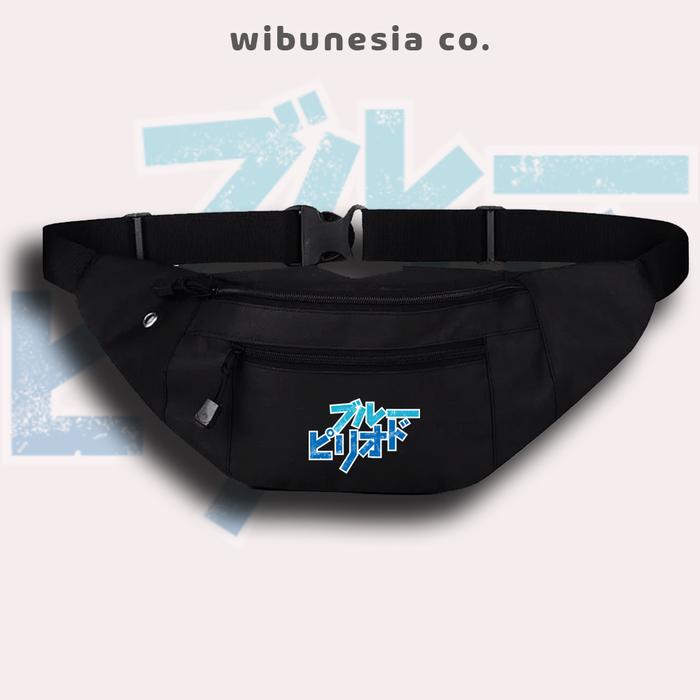 Tas Selempang Blue Period Anime Premium Waistbag