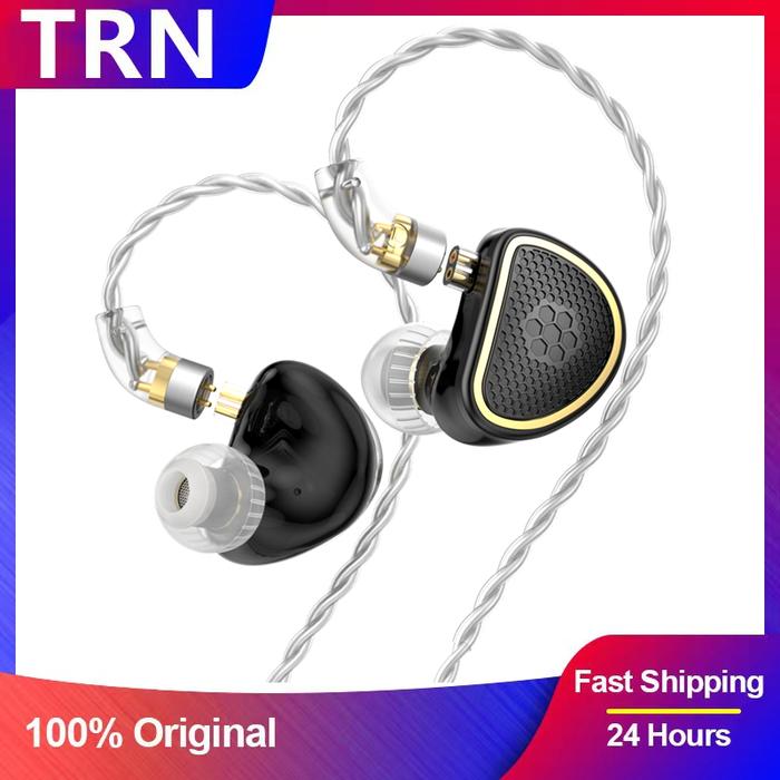 TRN Xuanwu Metal In Ear Wired Earphone Hybrid Planar Monitor IEM HIFI