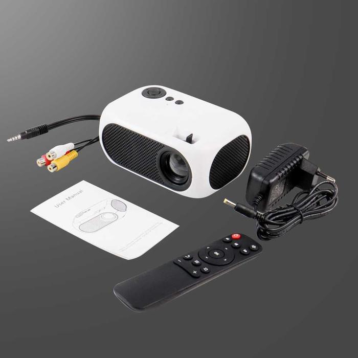 Proyektor Mini LCD Full HD 1080P 1200 Lumens Home Theater - M24