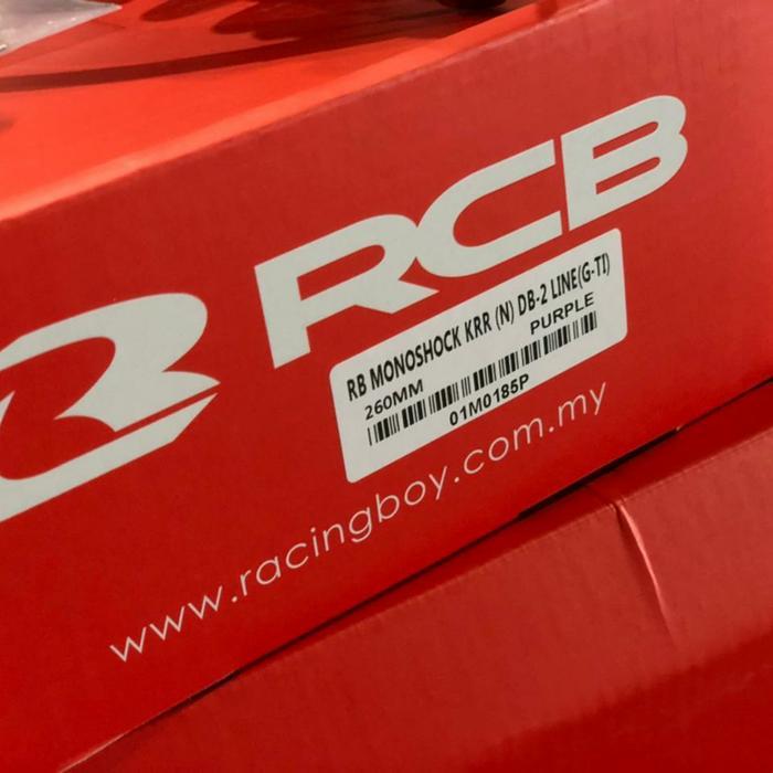 Shock rcb db2 line ninja rr purple original racing boy racingboy new s