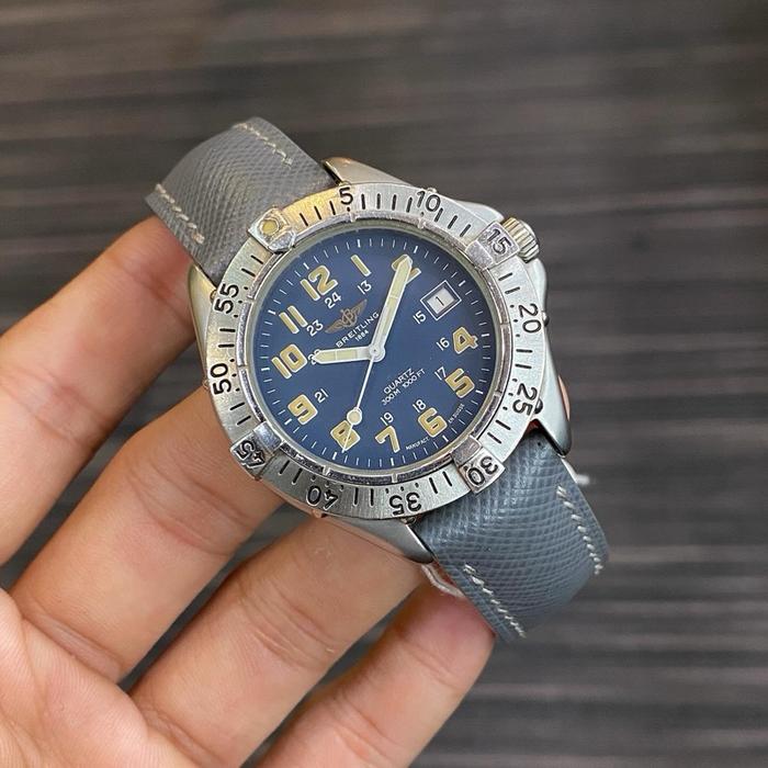 Breitling Colt Blue Dial A57035 Quartz 38mm