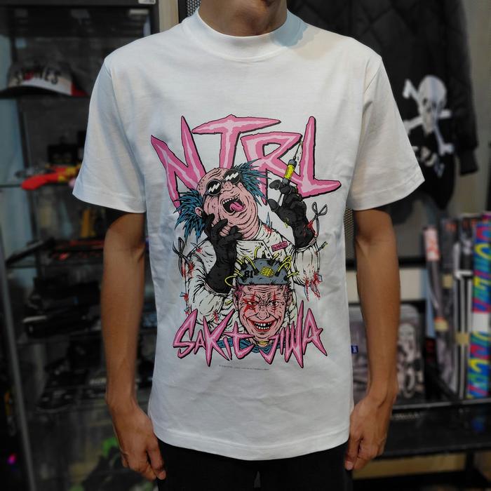 T Shirt Band Official NTRL - PARTILIBUR (WHITE)