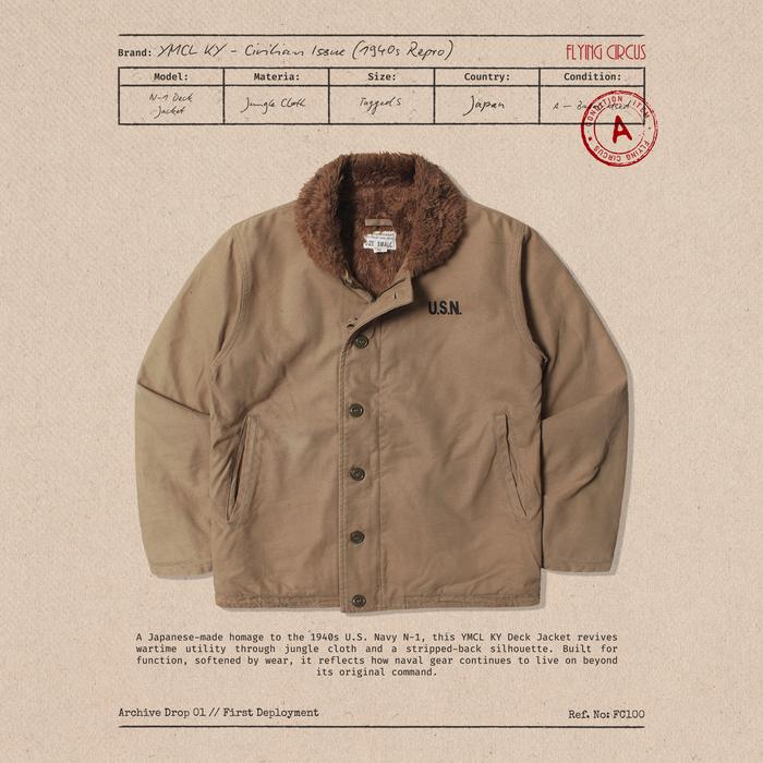 YMCL KY N1 Deck Jacket (1940s repro)