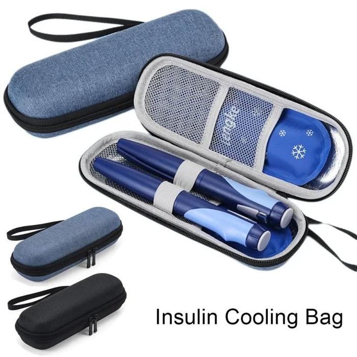Tempat Insulin Pen Tas Insulin Travel Portable Tas Penyimpanan Insulin Insulin Cooler Bag