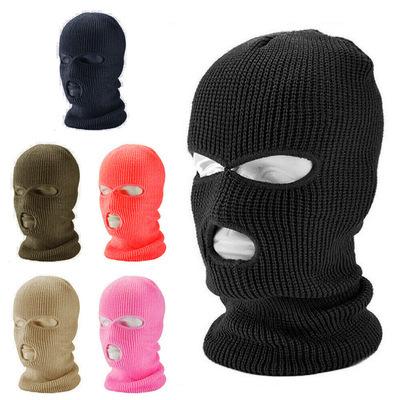 Army Tactical Mask 3 Hole Full Face Mask Ski Mask Winter Cap Balaclava Motorbike Motorcycle Helmet F