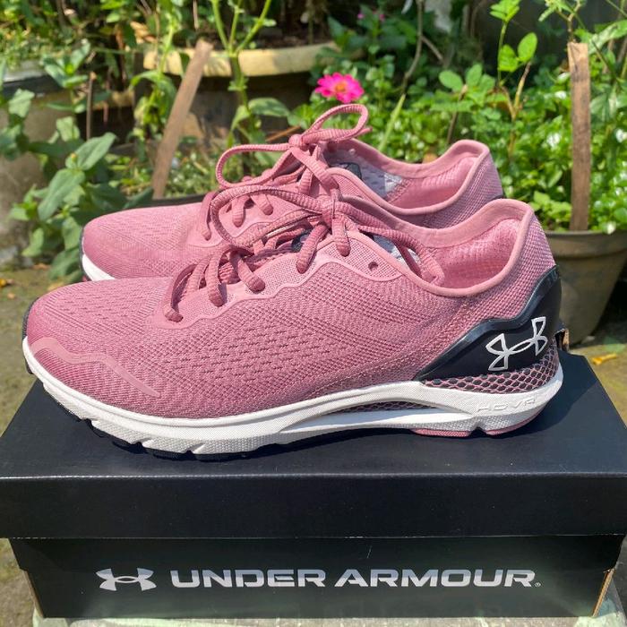 sepatu under armour women HOVR Sonic 6 Sneakers Shoes SECOND