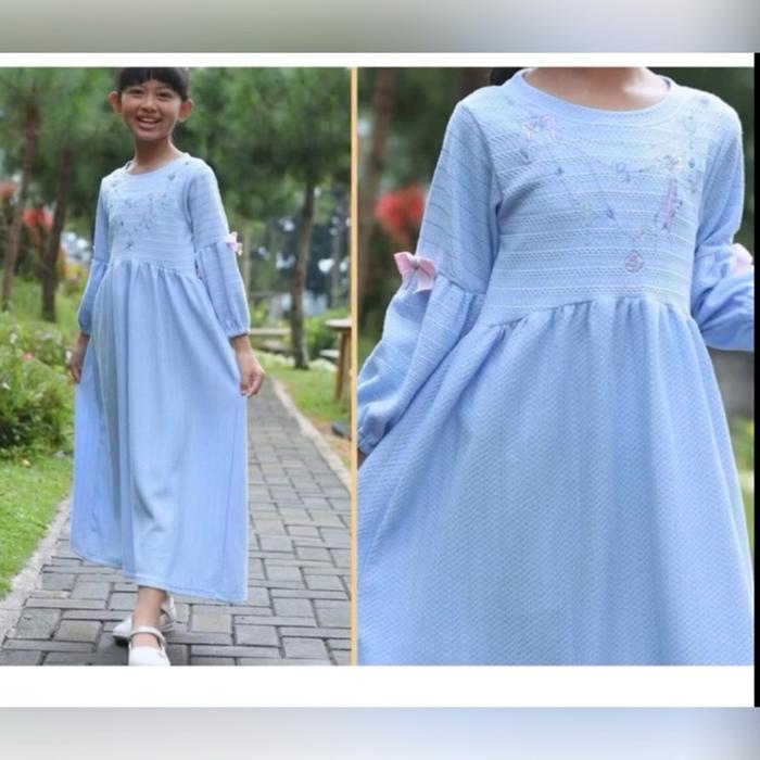 Gamis Rodeo junior biru terbaru