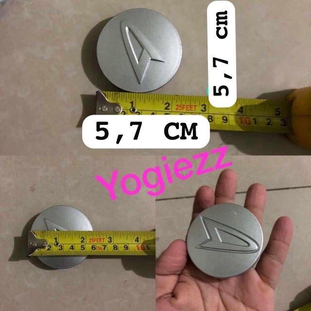 dop daihatsu all new xenia terios luxio grandmax dop velg dop emblem penutup velg daihatsu  60 mm