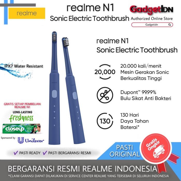 Realme N1 Sonic Electric Toothbrush - Sikat Gigi Elektrik