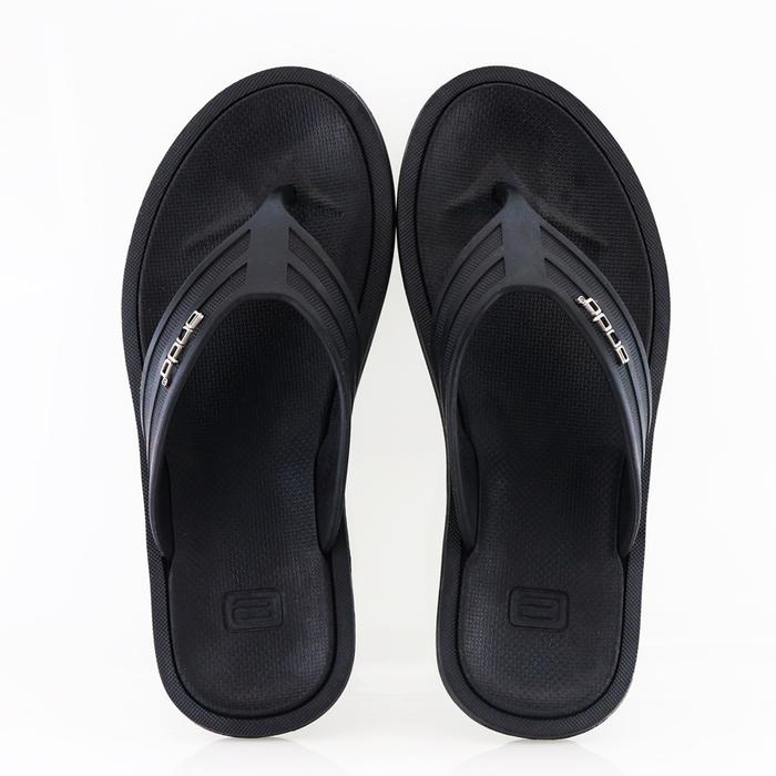 NEW!! Ando Booster Hitam Hitam - Sandal Jepit Pria Terbaru 2022 Sandal Diskon Sendal