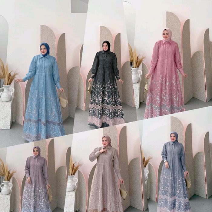 Gamis Dress Terbaru Rahima by Rowva