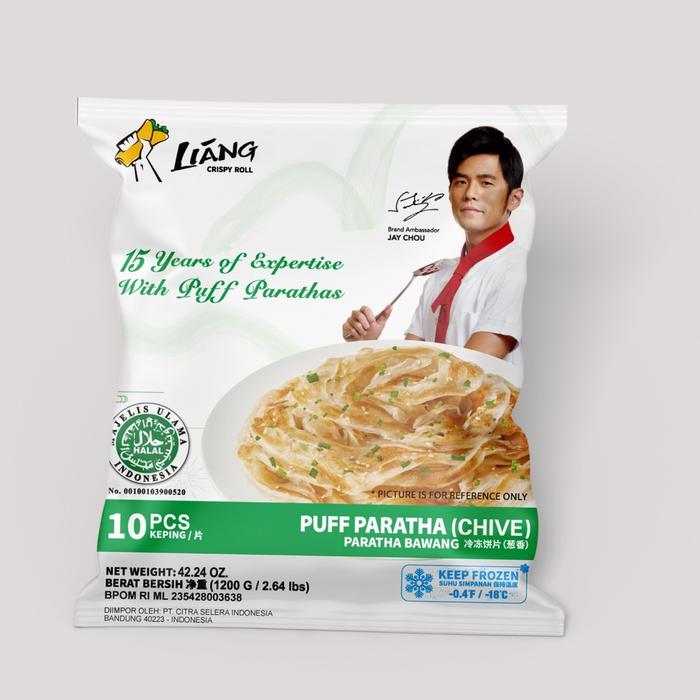 Liang Sandwich Frozen Roti Prata/Roti Cane/Roti Canai/Maryam/Frozen Scallion Puff Paratha