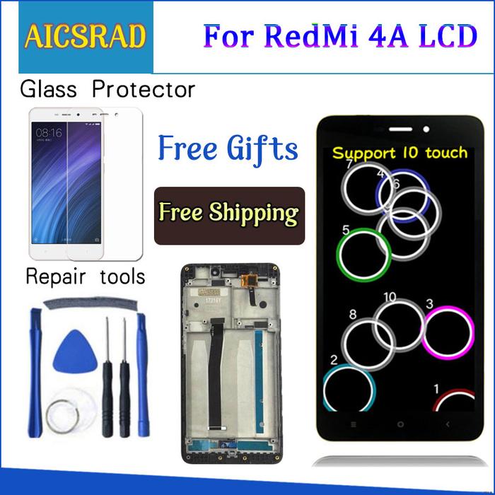 AICSRAD 5.0" LCD For XIAOMI Redmi 4A LCD Display Touch Screen