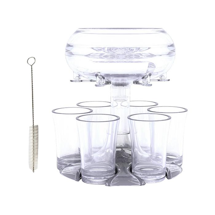6 Shot Glass Wine Whisky Beer Dispenser Games Dispenser Wine Whisky