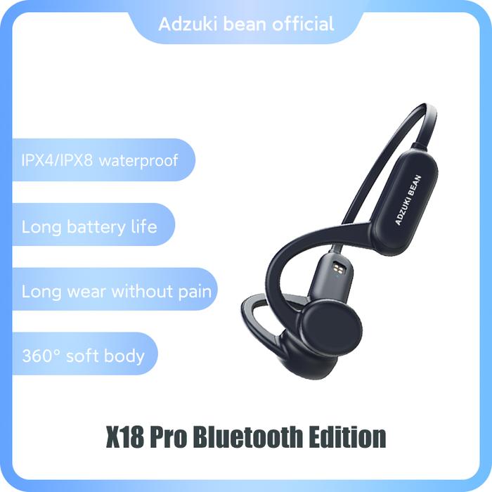 Adzuki bean Bone Conduction Bluetooth Earphone X18 Pro Wireless