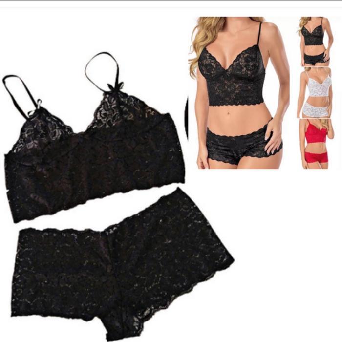 Bra Set | Bra Set Lingerie Sexy Transparan Jumbo Xxl-5Xl