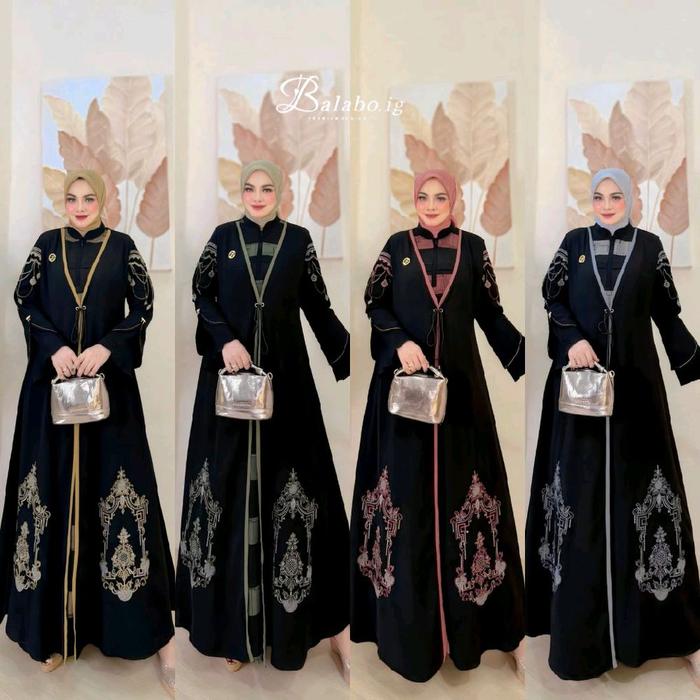 Kaleela dress balabo Gamis