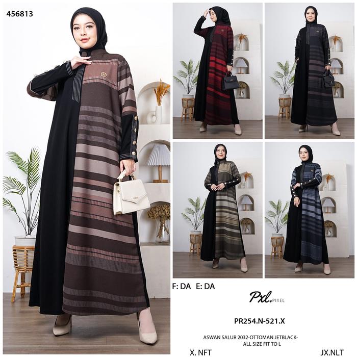 Pixel Dress Gamis - Gamis by Pixel / Dress Pixel Premium / Gamis Umroh / Gamis Daily