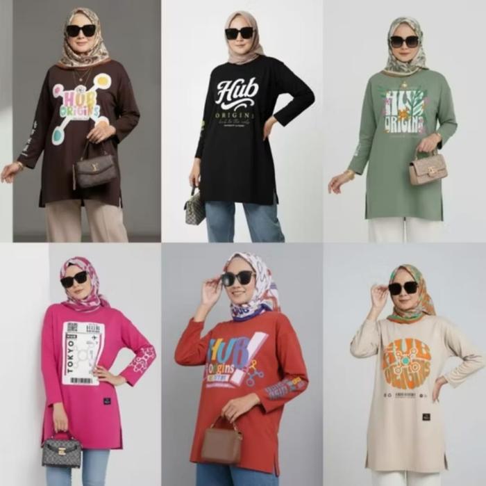 Tunik Oversize/Midi tunik By HUB ORIGINS