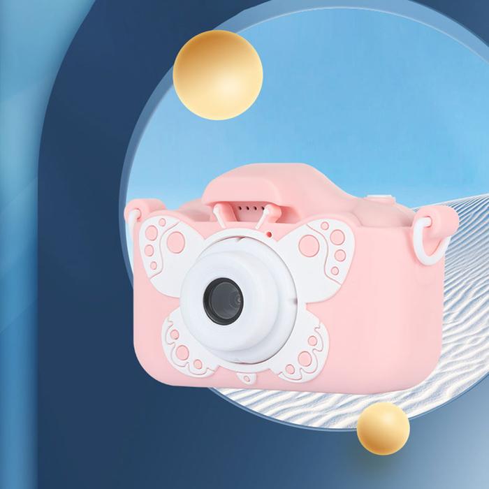 Kamera Anak-anak 20MP Kamera Video Digital HD Lensa Ganda Layar 2.0