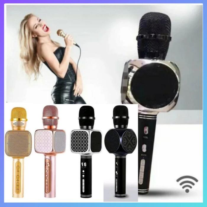 Mic Karaoke Bluetooth YS-69 YS-68 YS-63 Microphone Speaker KTV SU YOSD