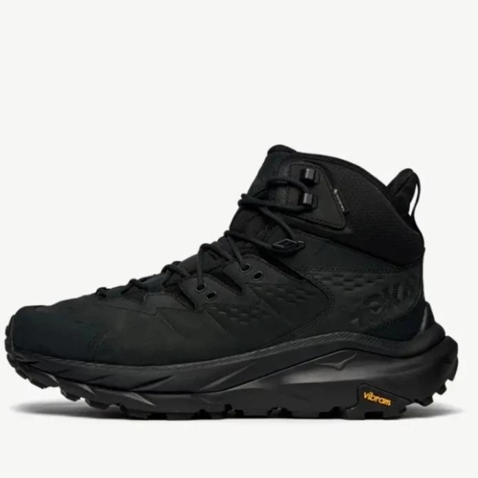 Ada HOKA Kaha 2 GTX Hiking Shoes Men's Full Black Boots