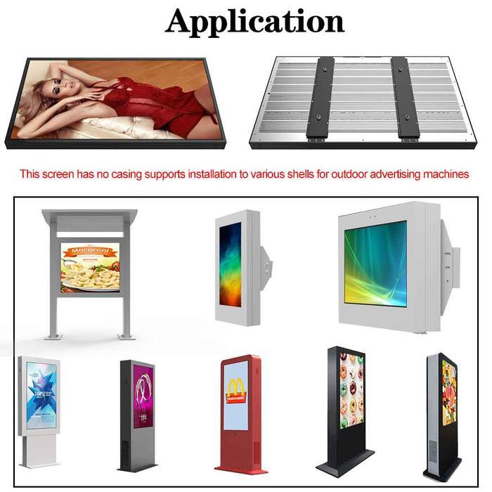 High Brightness Full Hd 43 Inch Lcd 4K Portable Monitor