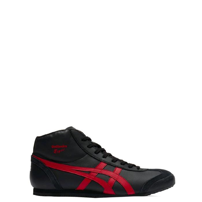Sepatu Onitsuka Tiger Mexico Mid Runner Classic Red Unisex Original
