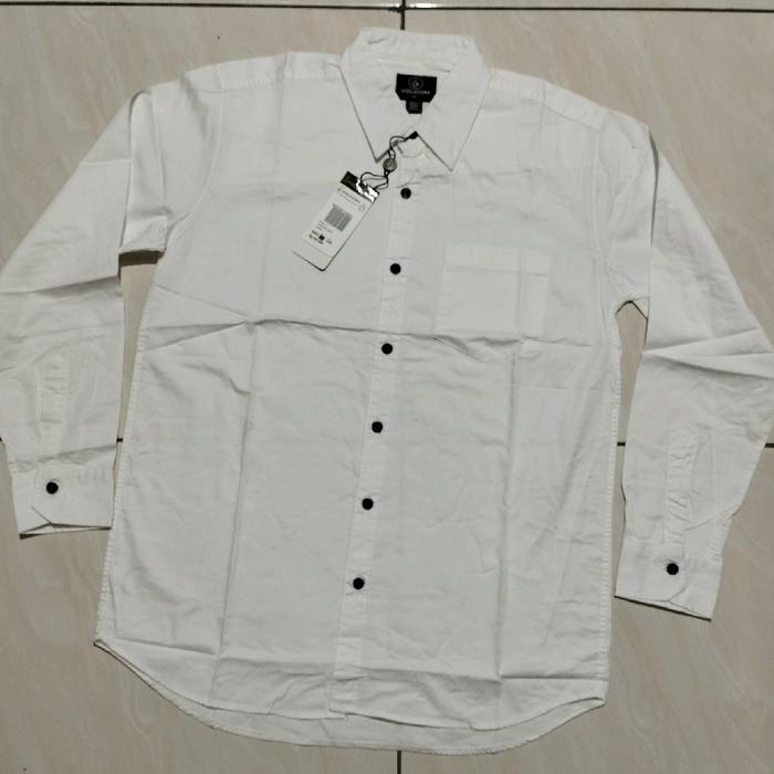 kemeja lengan panjang volcom Twill