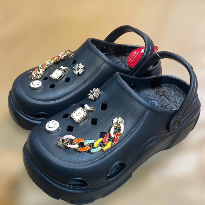 Sandal Crocs Wanita Sandal Fuji sandal baim